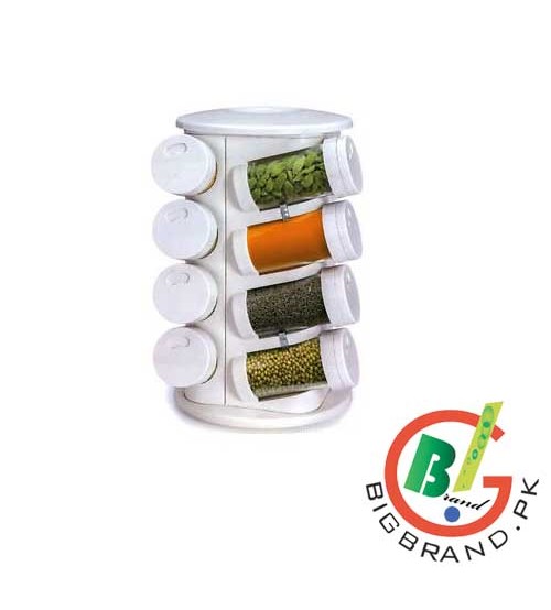 Latest 16in1 Rotating Kitchen Mate Spice Jar Set